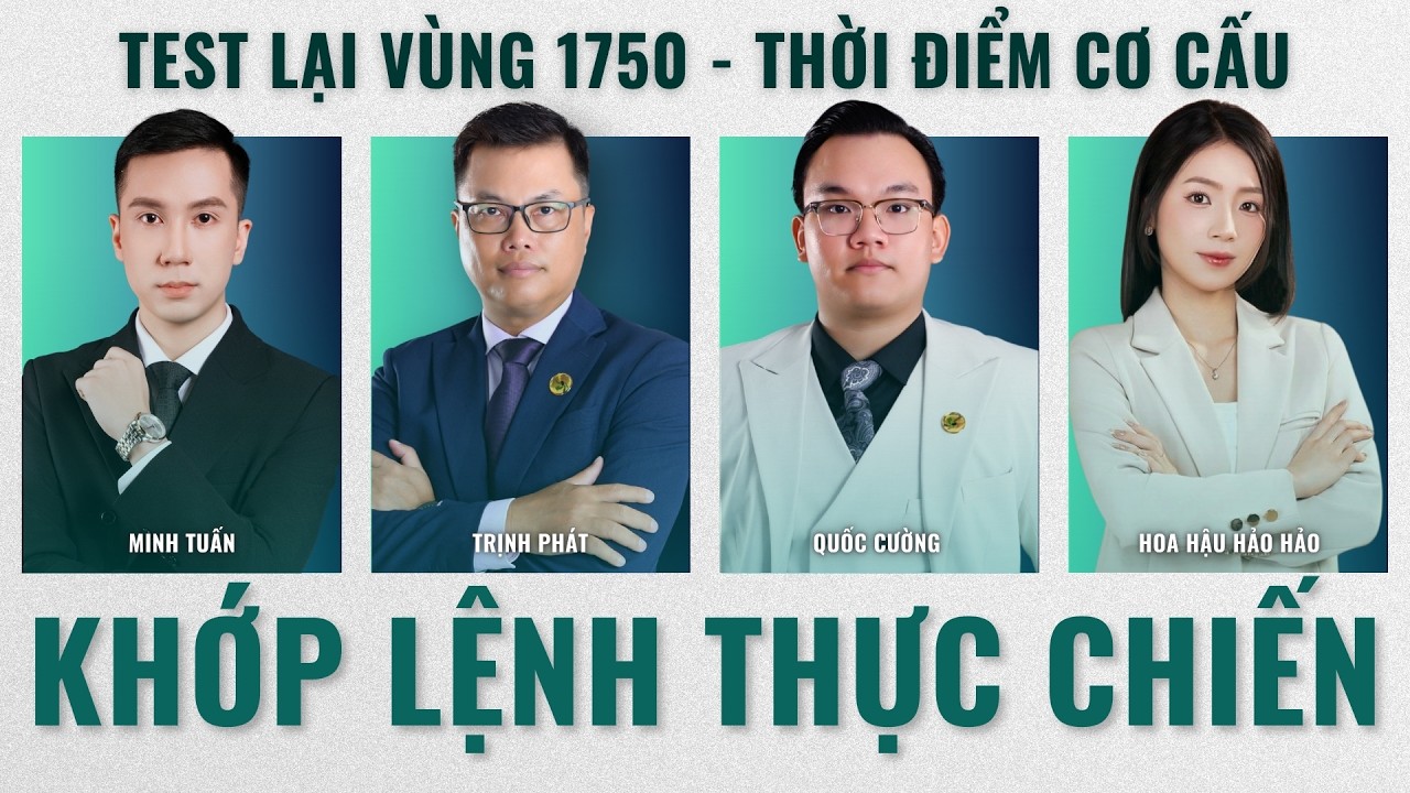 Khớp Lệnh Thực Chiến: Phân Tích VNIndex - Nhóm Ngành, Cổ Phiếu Tiềm Năng Hôm Nay