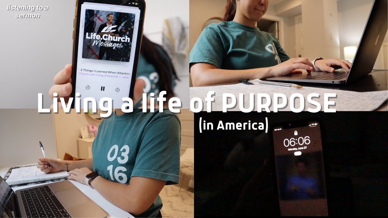 living a life of Purpose ep.1 | Productive day living in America *2022*