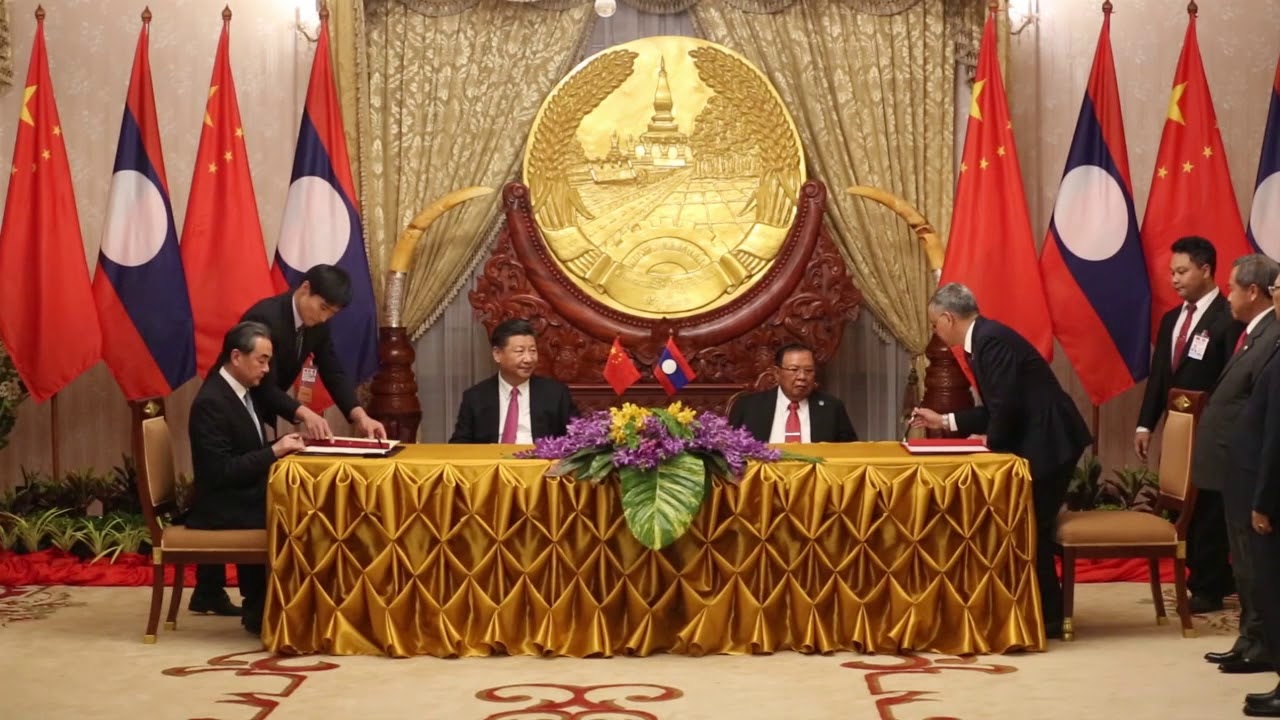Laos, China agree to deepen ties, ink 17 deals.