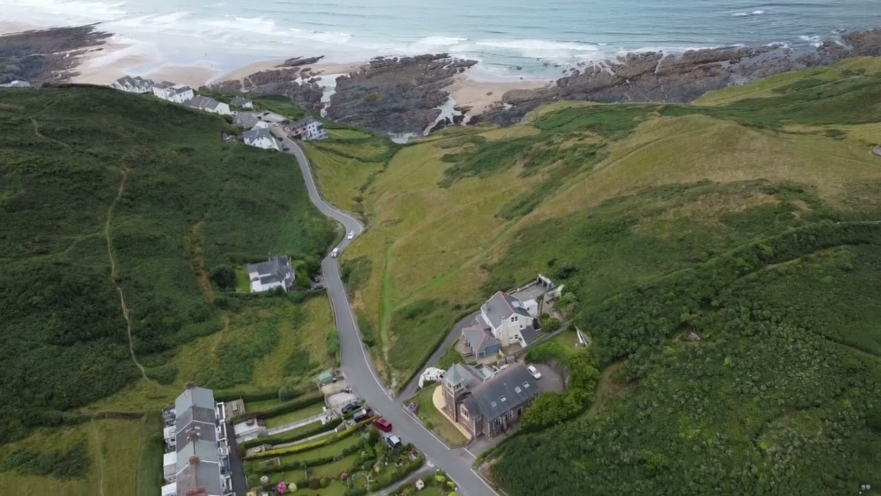 Flight over Mortehoe North Devon