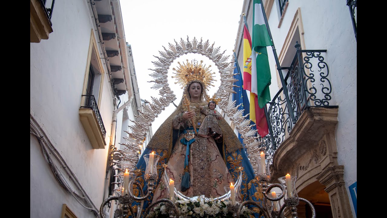 Nuestra Señora de la Paz. 4K .Traslado. Ronda 13 Enero 2024
