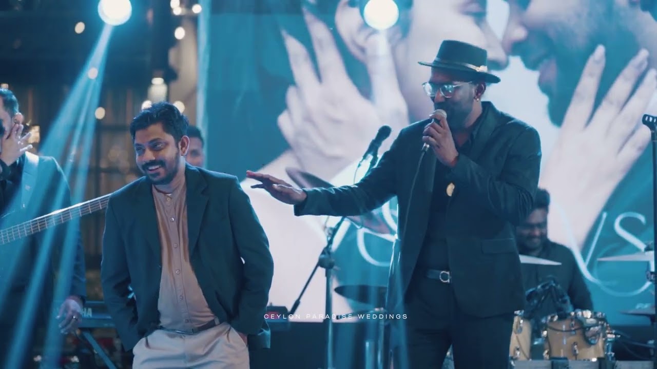 Knights Band Live at Gaya & Ayesh's Wedding | 'Athugala Wehera Wadina' ft. Chathura Geethanath