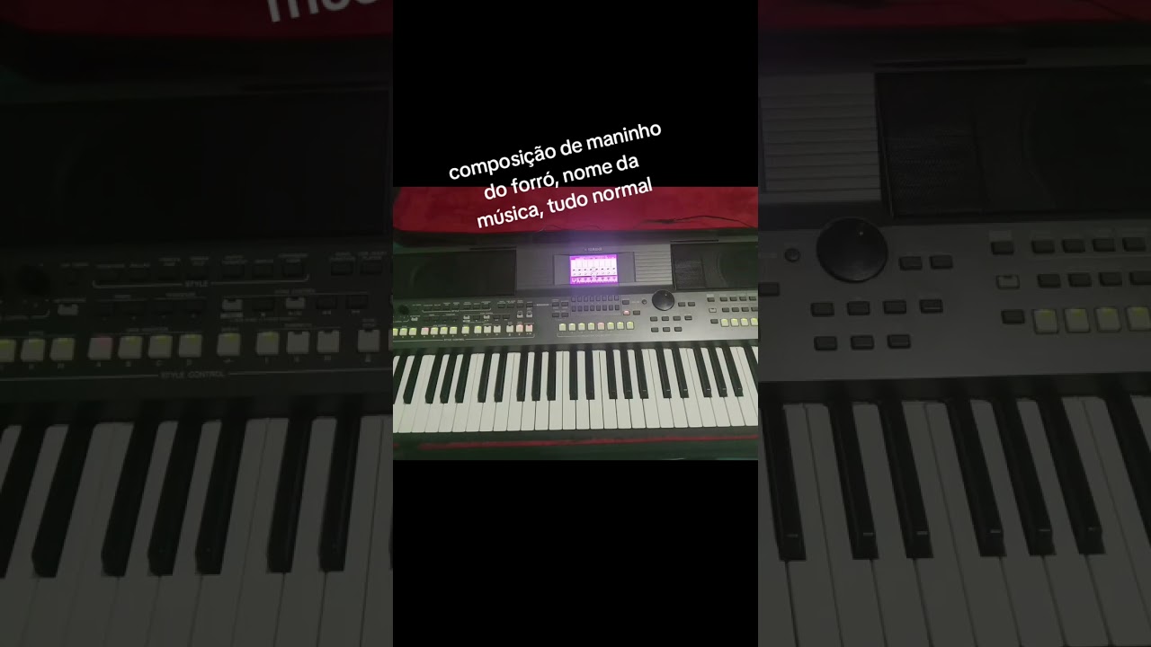 Composição de maninho do forró, nome da música, tudo normal 
