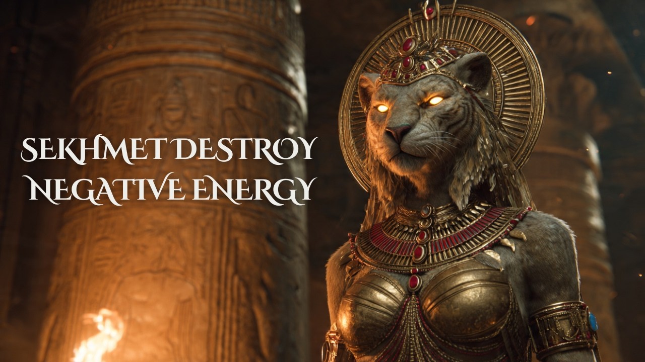 Sekhmet – Destroy Negative Energy & Awaken Inner Power | 2h of Sacred Egyptian Fire
