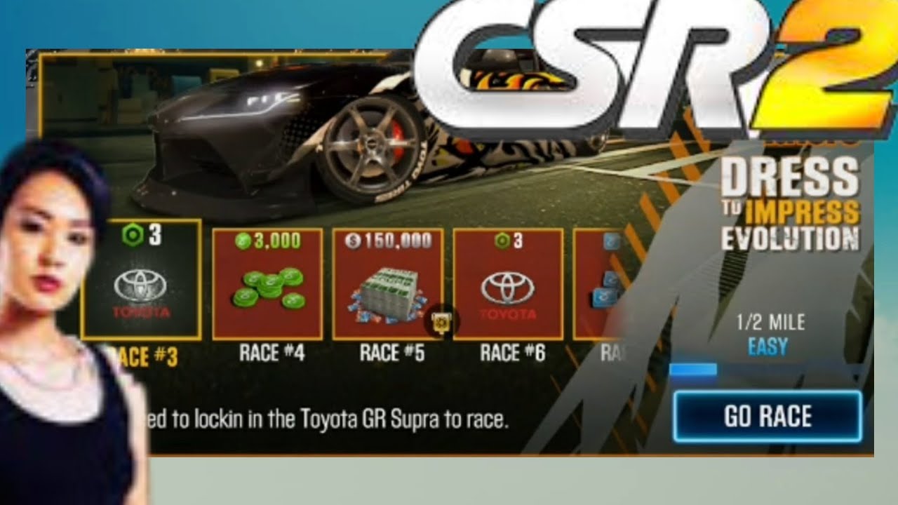 CSR 2: COMPLETING THE TUNERS DRESS TU IMPRESS EVOLUTION EVENT