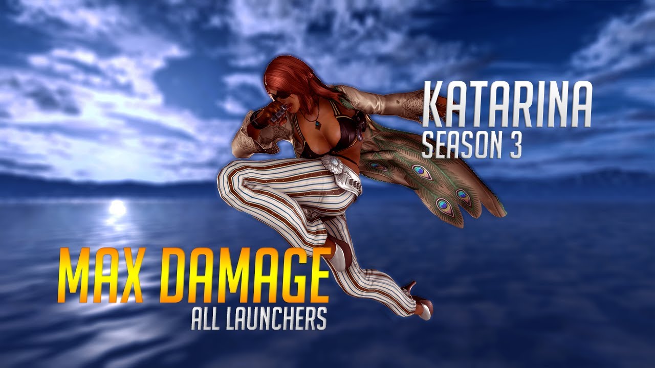 Katarina Max Damage Combos (Season 3)
