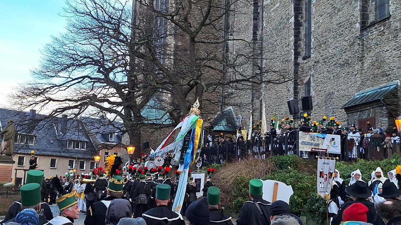 22.12.2024 👍 Traditionelle Bergparade in Annaberg- Buchholz...👍🍀🕊🍀🕊🙏