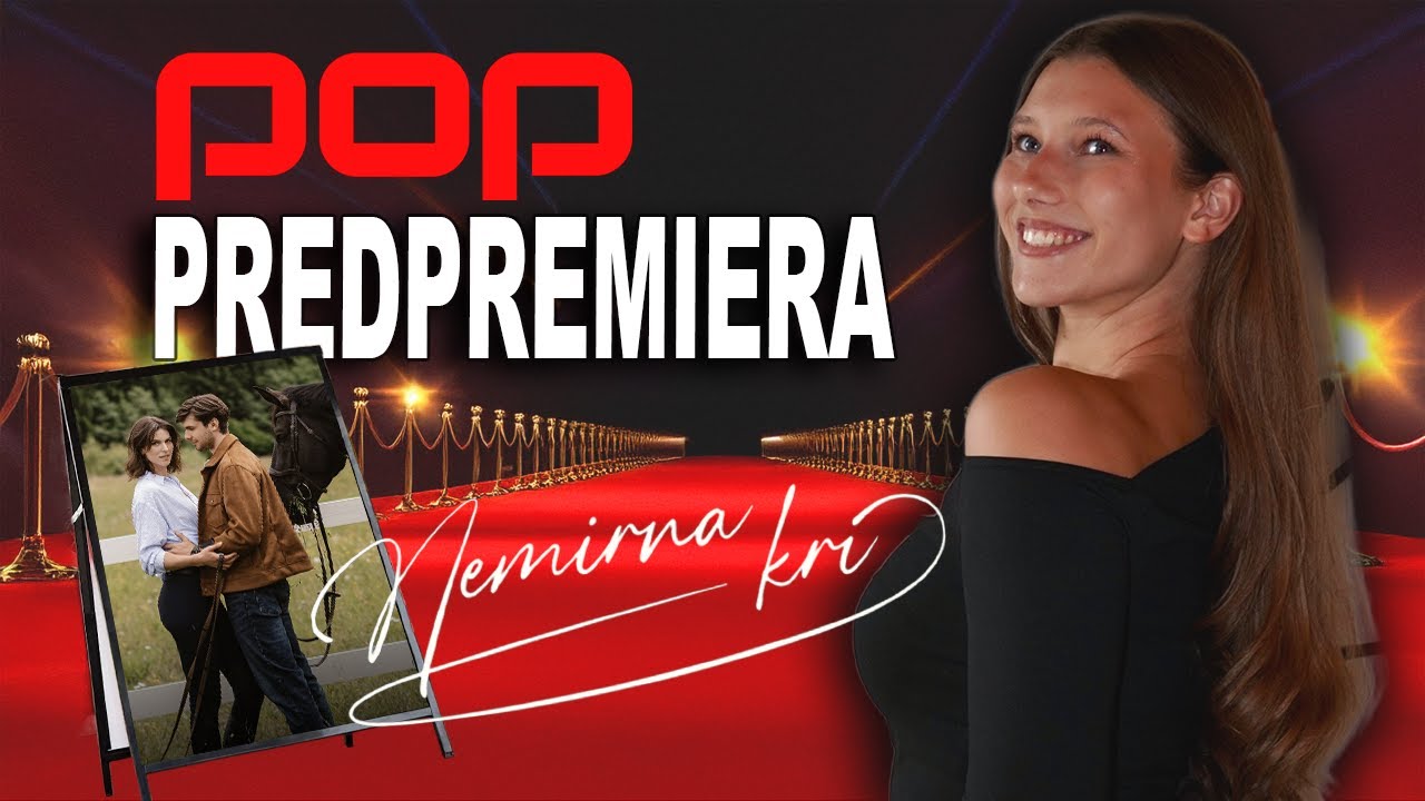 ŠLA SEM NA POP TV PREDPREMIERO - NEMIRNA KRI | VLOG