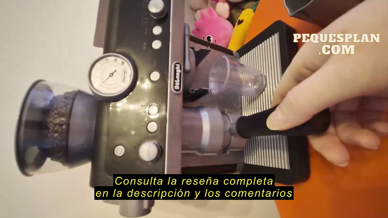 Reseña del Casdon Juguetes De'Longhi - Cafetera Barista - Juguete para niños con Piezas móviles, Son