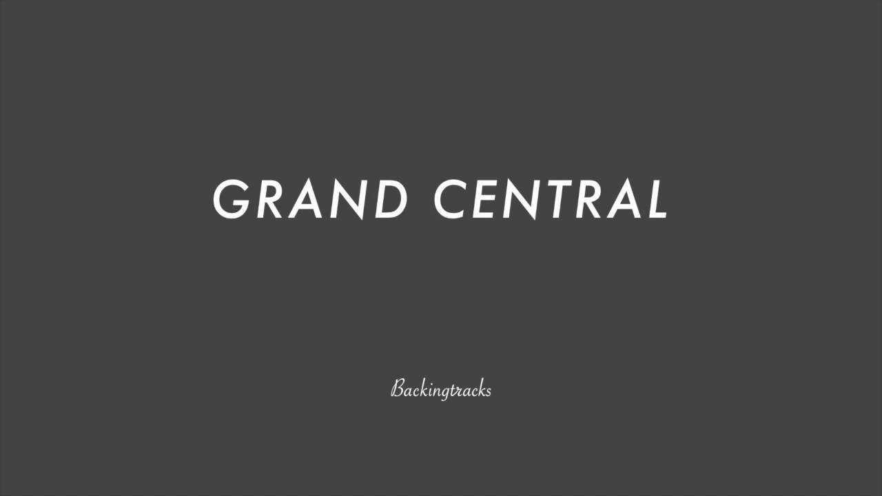 Grand Central chord progression - Jazz Backing Track Play Along The Real Book