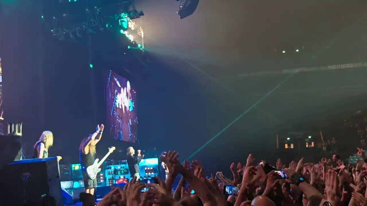 Iron Maiden - Wasted Years - Nanterre - 19/07/2025