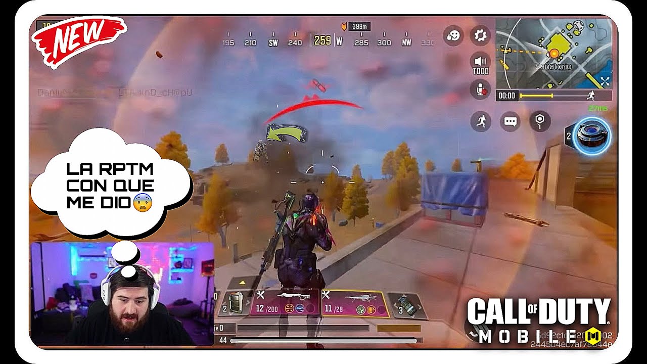 UN FRANCOTIRADOR MUY PRECISO PUSO a SUDAR AL OSO😨| CALL OF DUTY MOBILE |