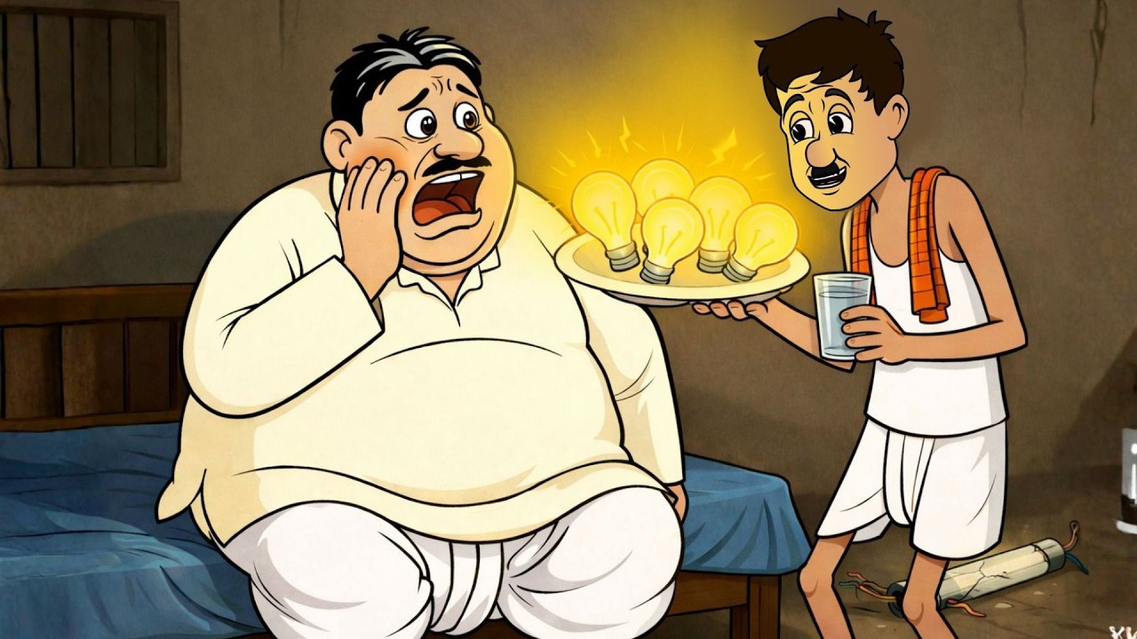 Buddhu r Lite Khabar 😬 | funny cartoon | Bangla Comedy Animation