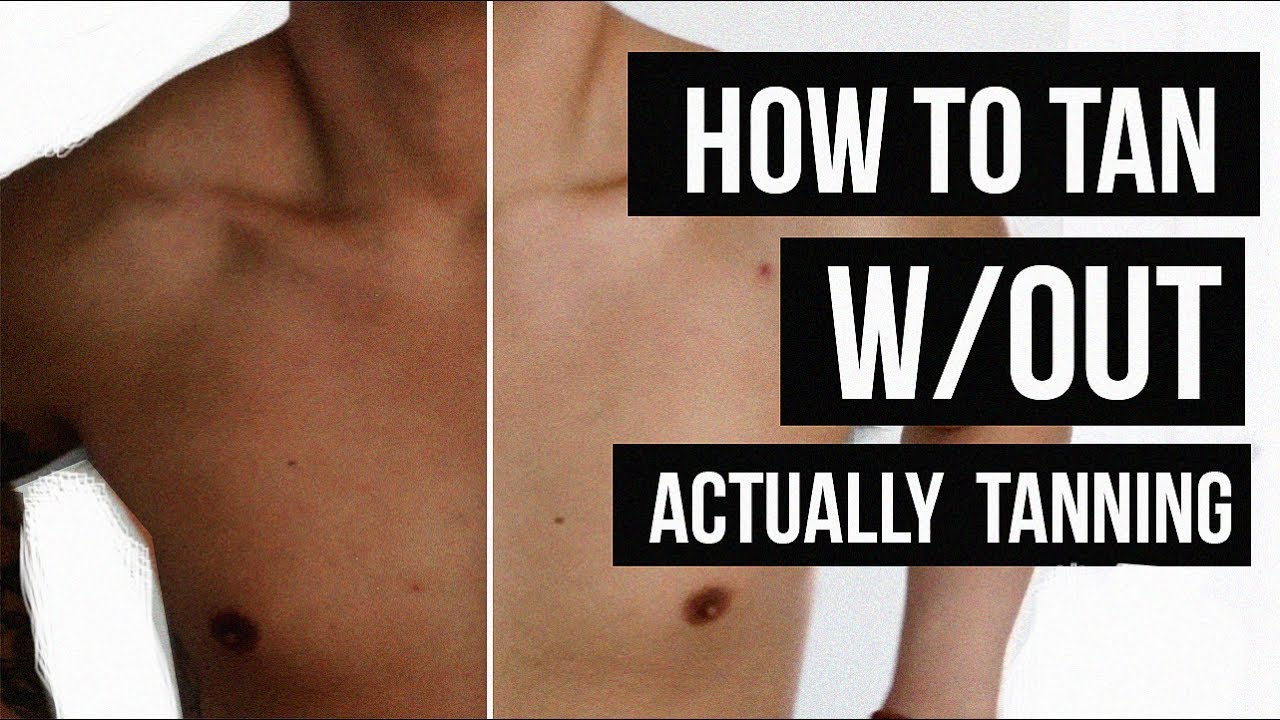 HOW TO GET SUPER TAN (WITHOUT ACTUALLY TANNING) | JAIRWOO