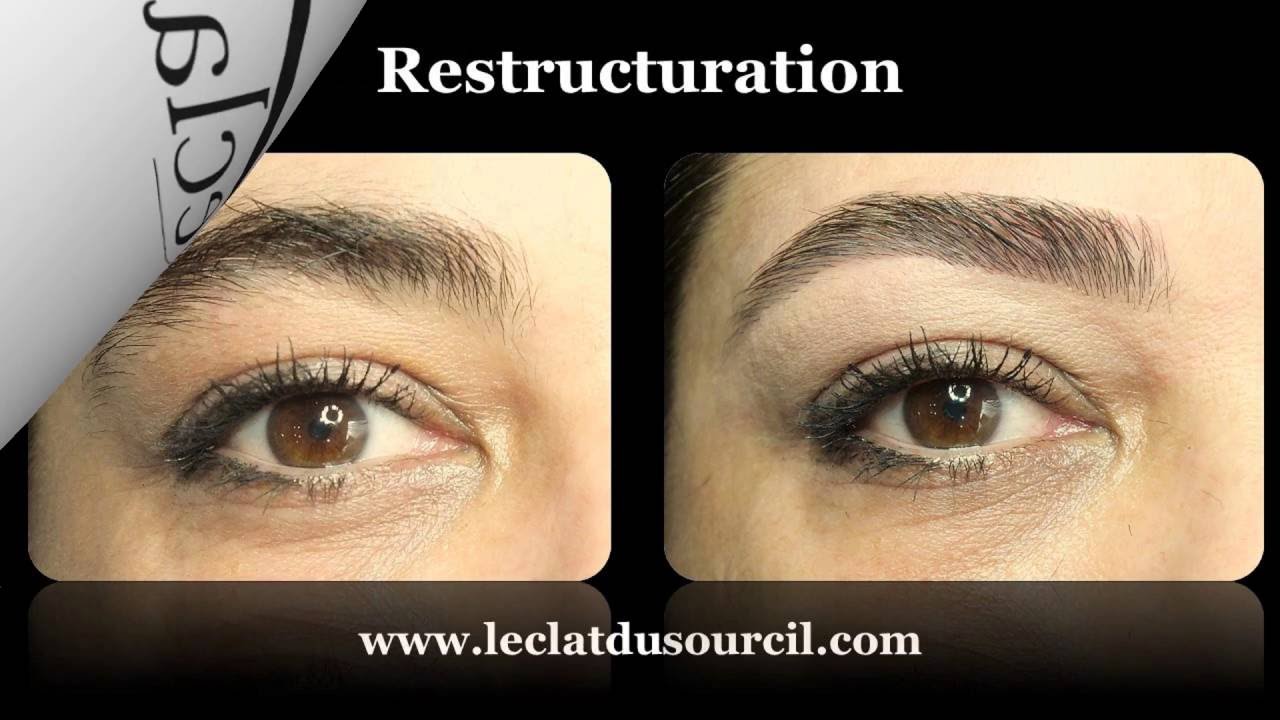 Microblading l'&eacute;clat du sourcil
