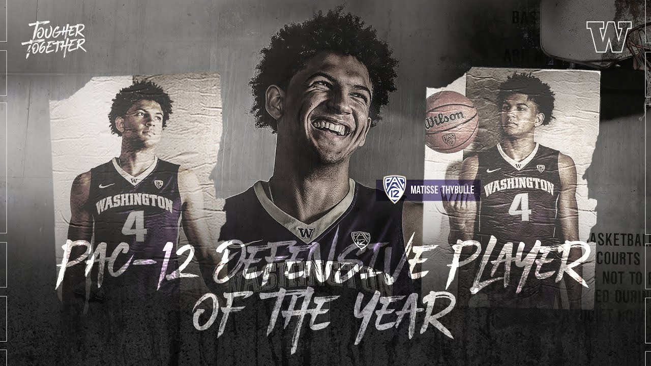Men's Basketball: Matisse Thybulle Earns Pac-12 Defensive Player of the Year