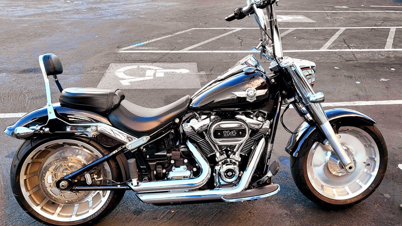 My 2021 Harley Fatboy Mods