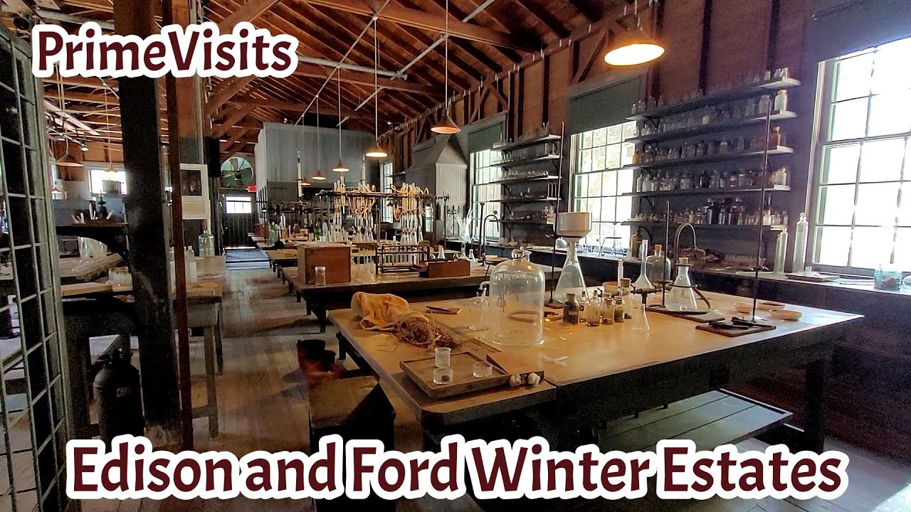 PrimeVisits - The Edison and Ford Estates - Fort Myers, Florida - Winter Homes of great inventors!