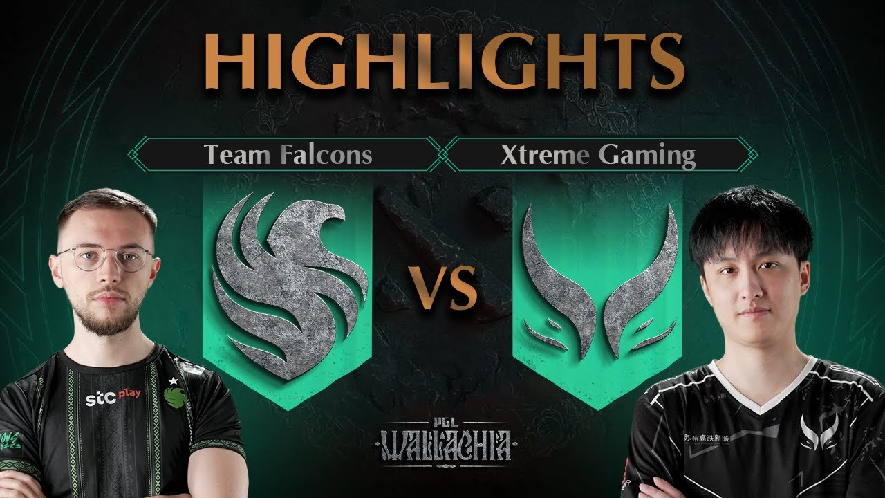 SEMI FINAL! Team Falcons vs Xtreme Gaming - HIGHLIGHTS - PGL Wallachia S1 l DOTA2