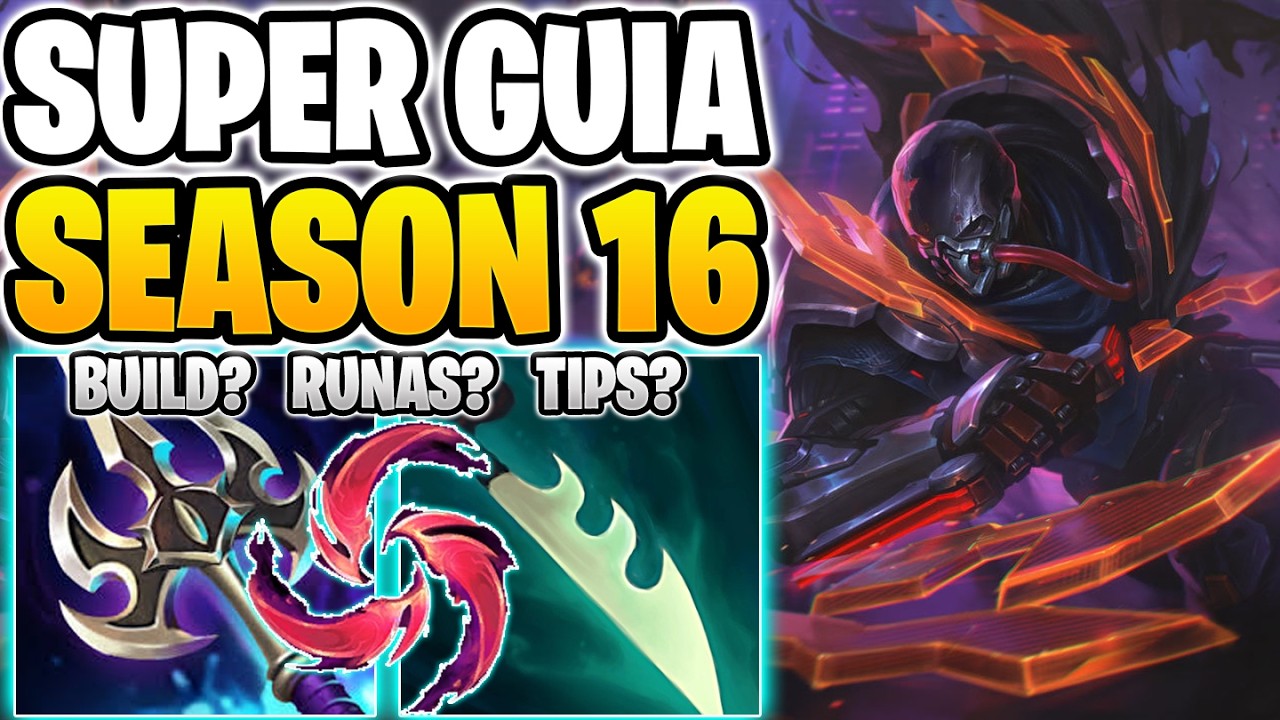 GUIA DE PYKE SEASON 16 | COMO JUGAR PYKE SOPORTE FACIL Y RAPIDO | BUILD, RUNAS, CONSEJOS, TIPS MAS