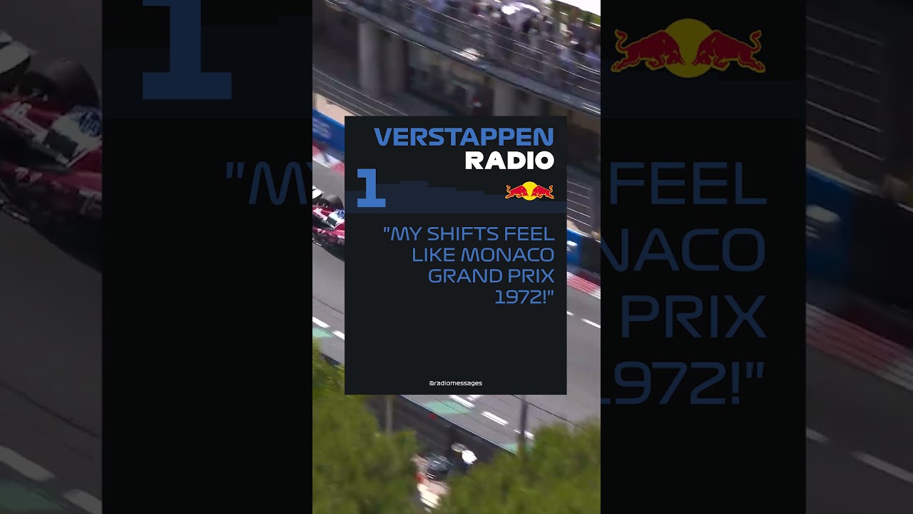 📻 Verstappen&rsquo;s radio : 