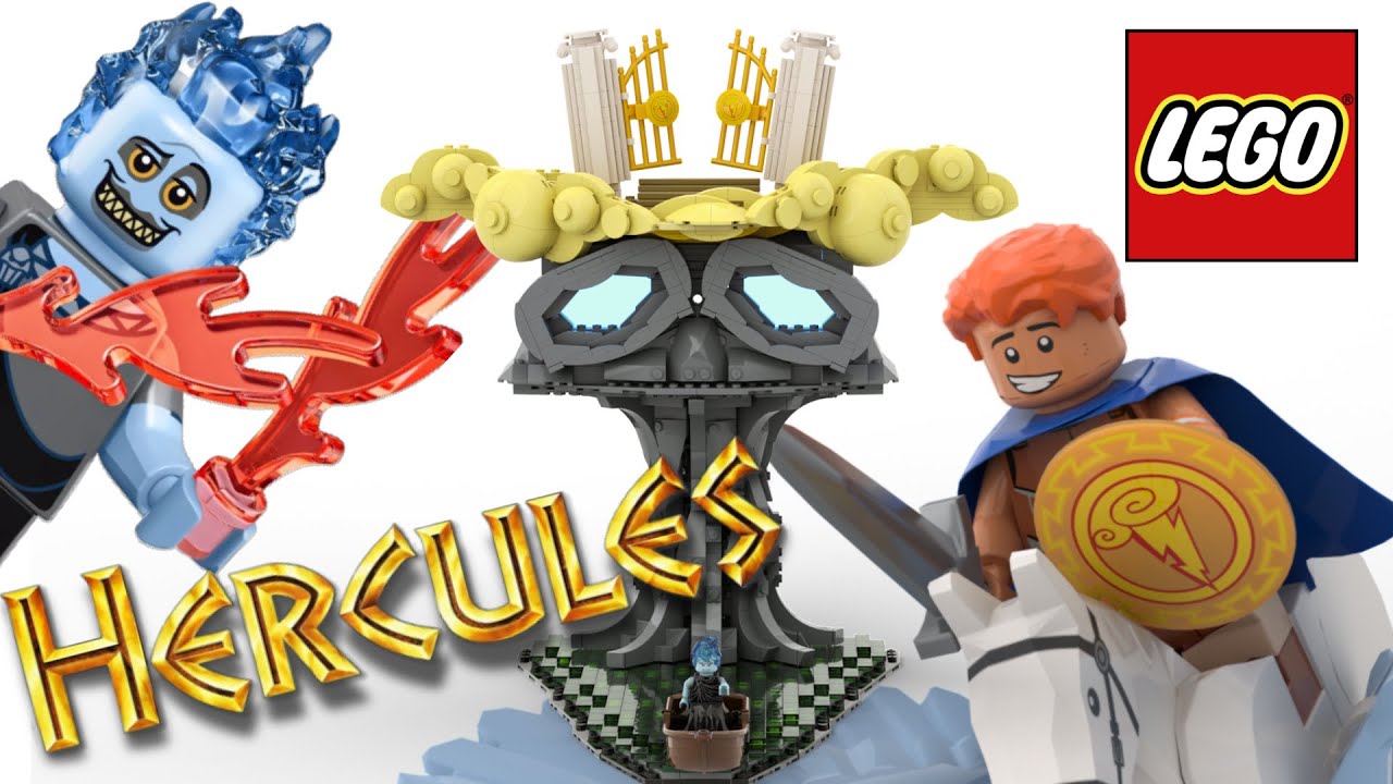 NEW! Disney Hercules LEGO set! | #LEGO #DISNEY