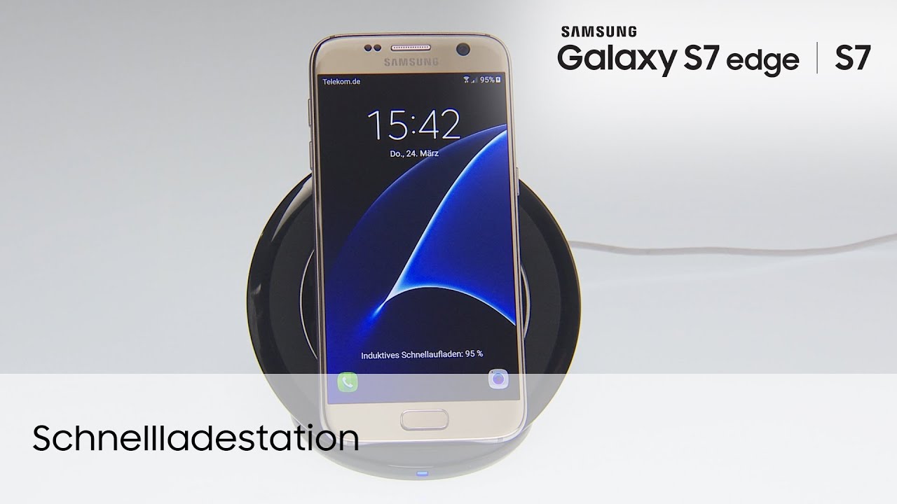 Samsung Galaxy S7 / S7 edge: Induktive Schnellladestation