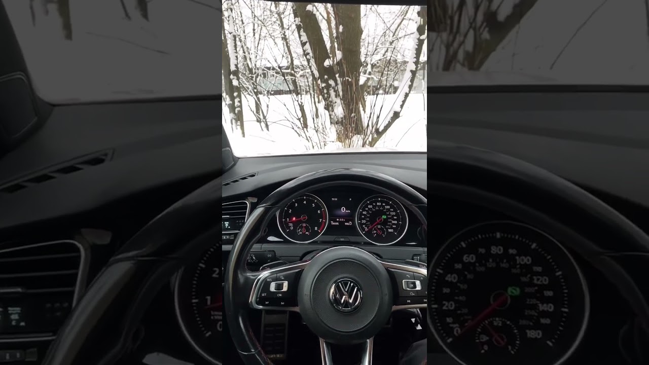 Обзор на AIVS бортовой компьютер встроенный в воздуховод VW Golf 7 GTI