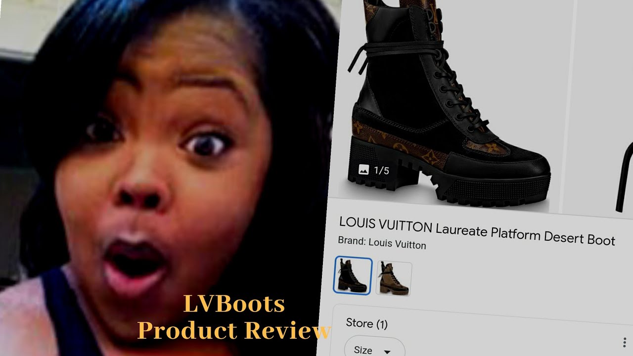 #Fashionplugru #BossinOnaBudget louis vuitton laureate platform desert boot REPLICA REVIEW