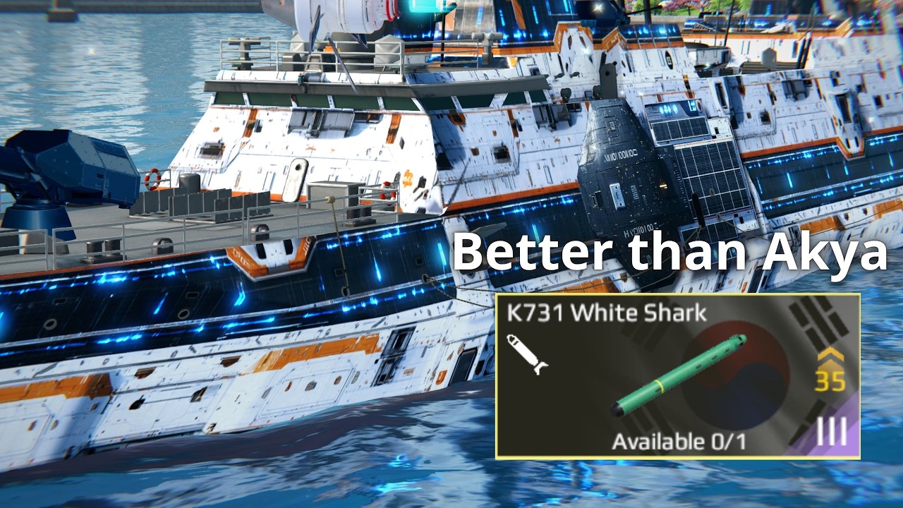 This Torpedo Better than Akya! - K731 White Shark - Modern Warships