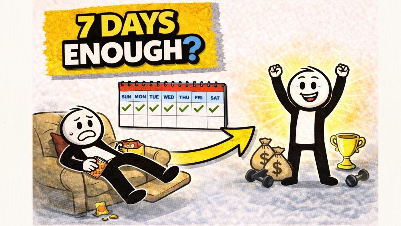 7 Day Life Reset (Fix Your Routine in One Week)