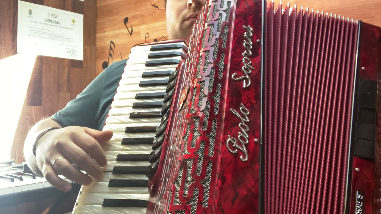 muiñeira do areal en acordeon/musica gallega/musica de acordeon