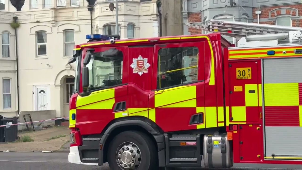 Fire in Clacton on sea