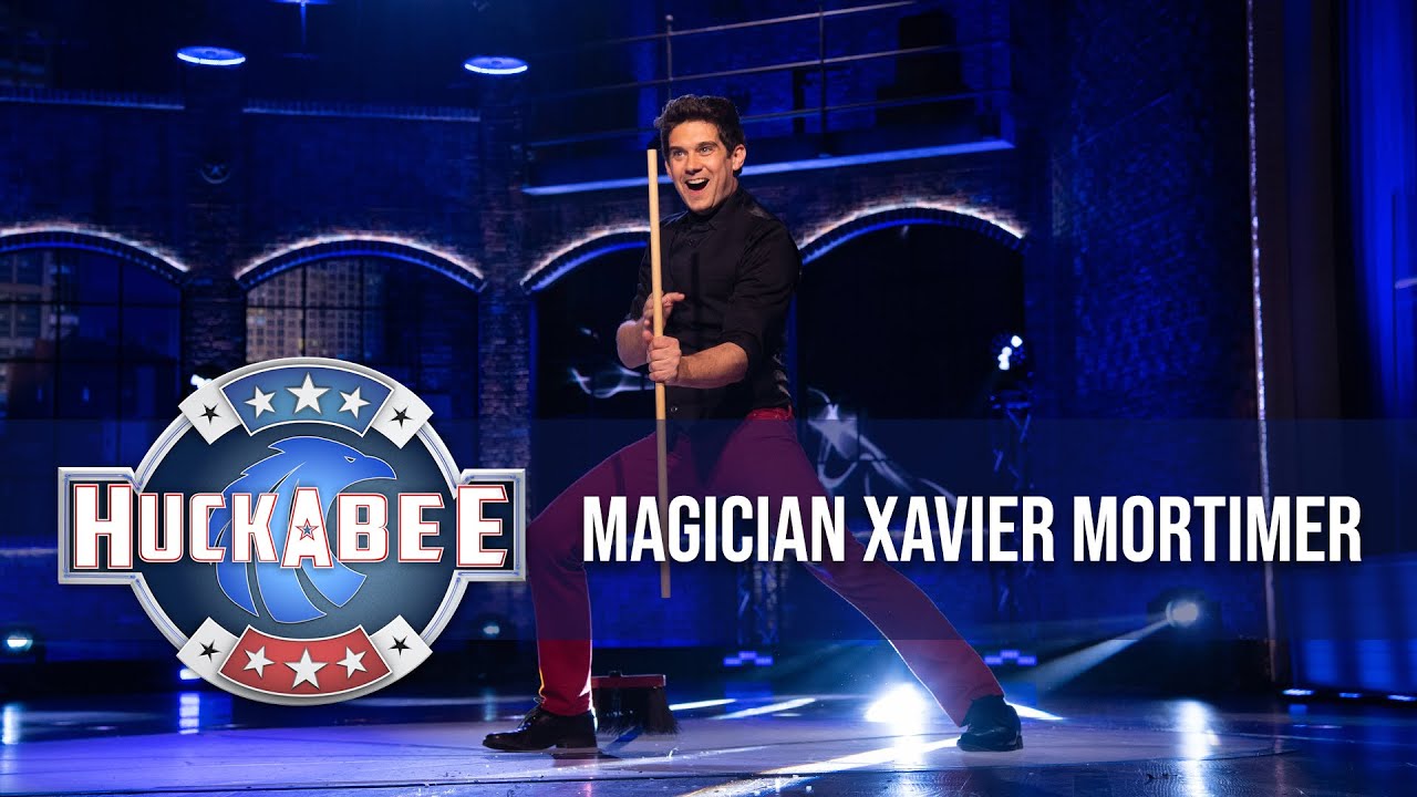 HOW DOES HE DO THIS? Magician Xavier Mortimer’s FLOATING Stick | Jukebox | Huckabee