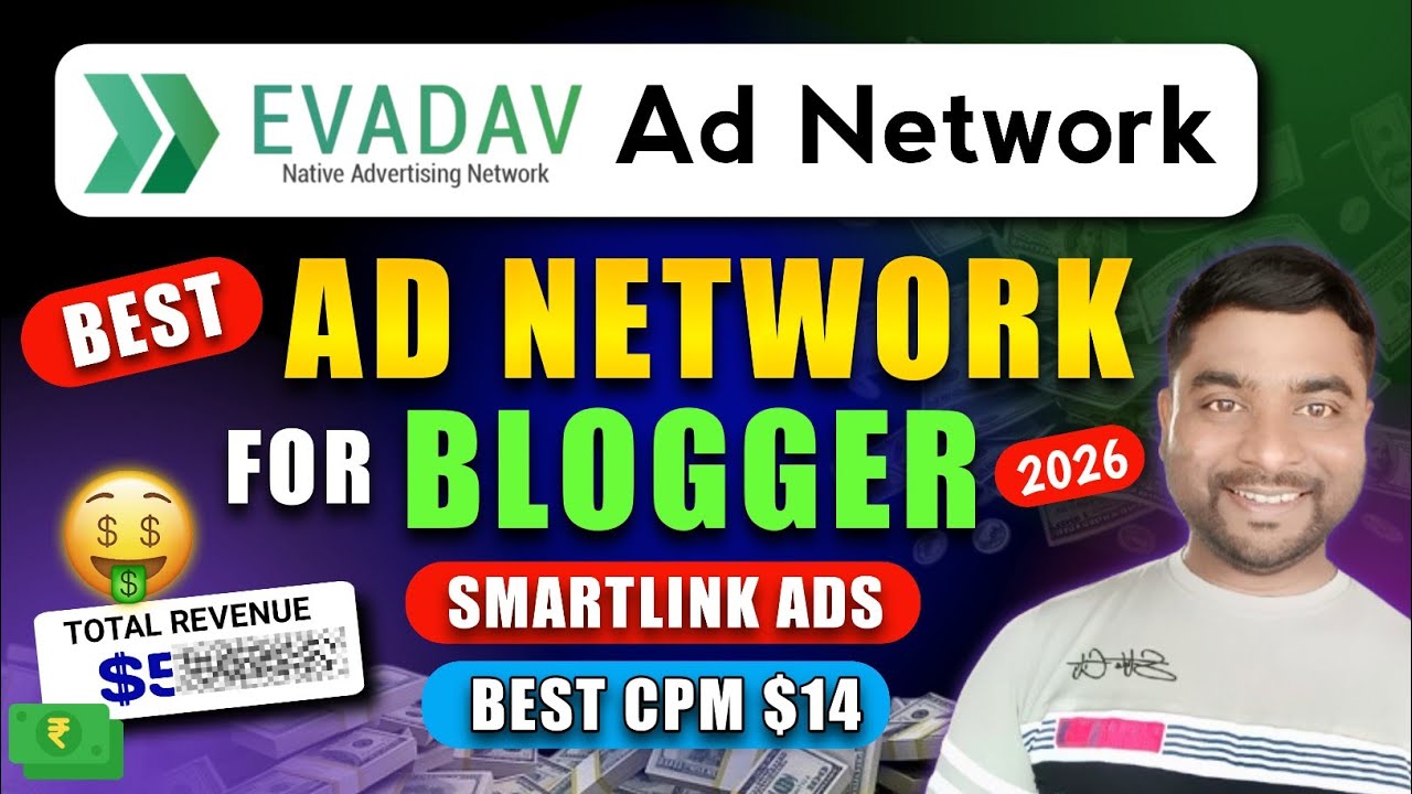 🤑Evadav Ad Network : Full Review And How to Monetize Your Traffic In 2026 - SmartHindi