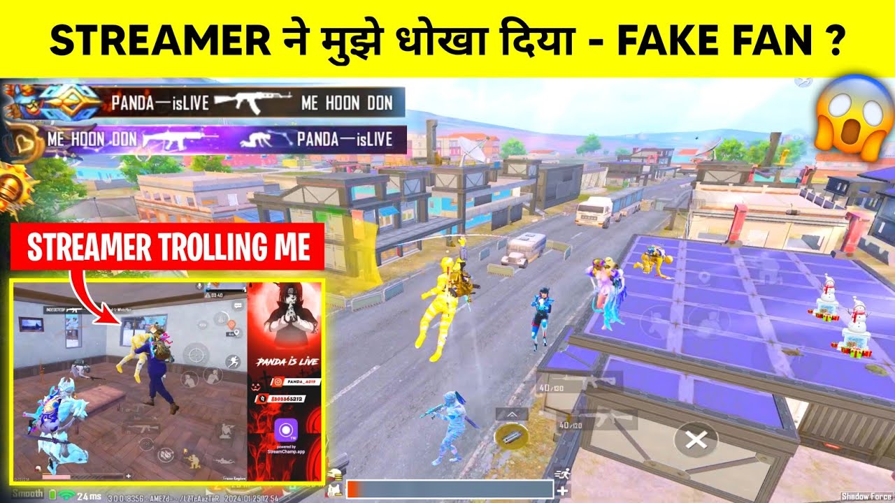 STREAMER TROLLED ME BADLY 😠 CAN I TAKE REVENGE ? BGMI 3.0 UPDATE GAMEPLAY -  DT GAMING VS STREAMER