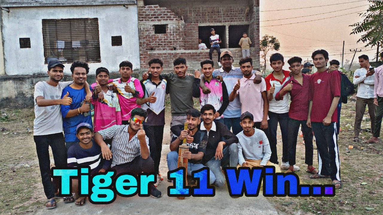 Tiger 11 vs Pathan 11 Full Match Highlights 🔥 | Local Gully Cricket | hard tennis cricket match