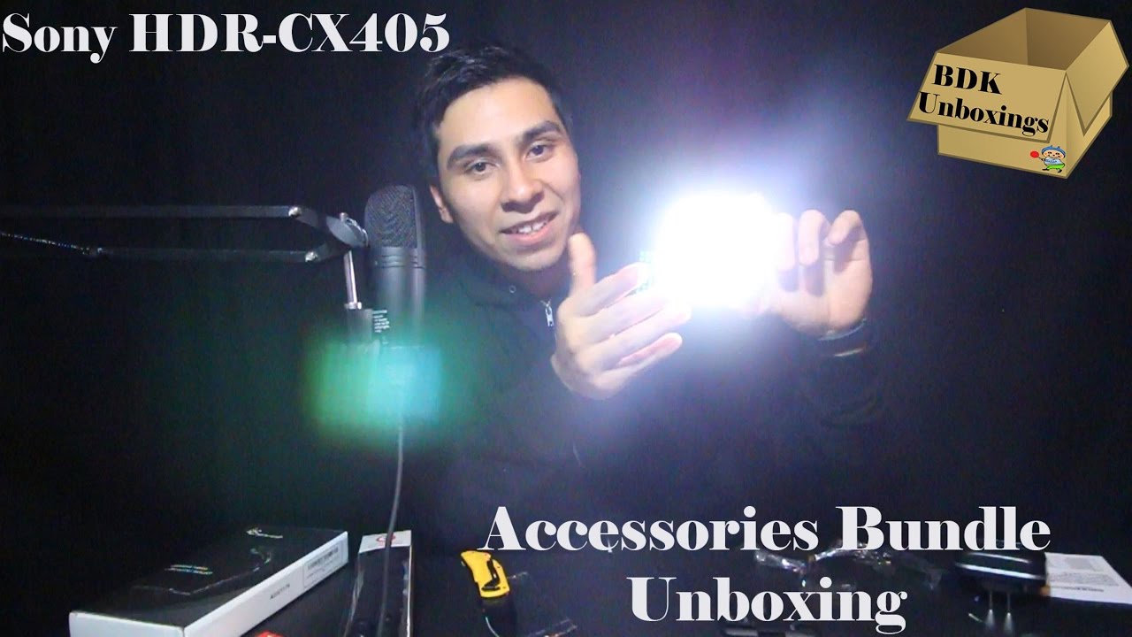 Sony HDR-CX405: Top Accessories You Need!