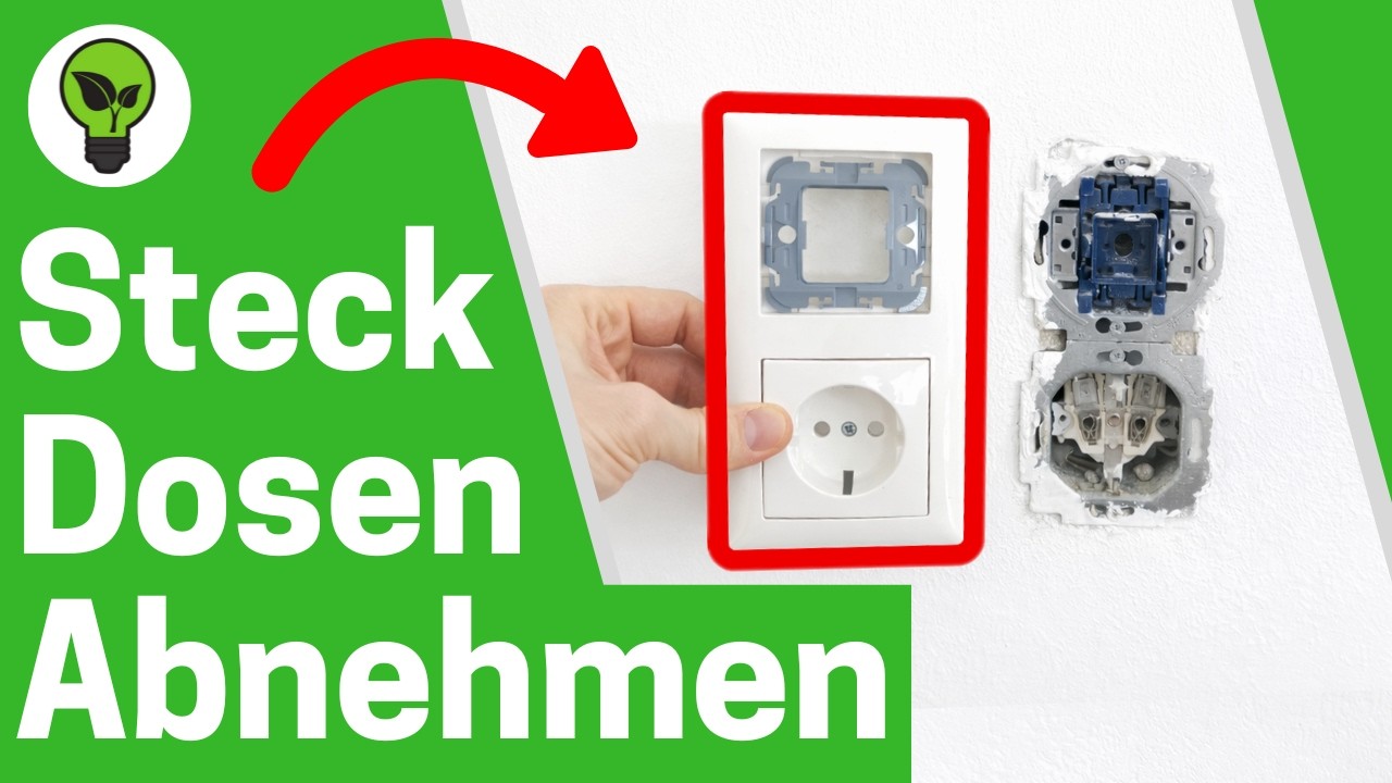 Steckdosen & Lichtschalter Abnehmen ✅ ULTIMATIVE ANLEITUNG: Wie Abdeckung zum Streichen Entfernen???