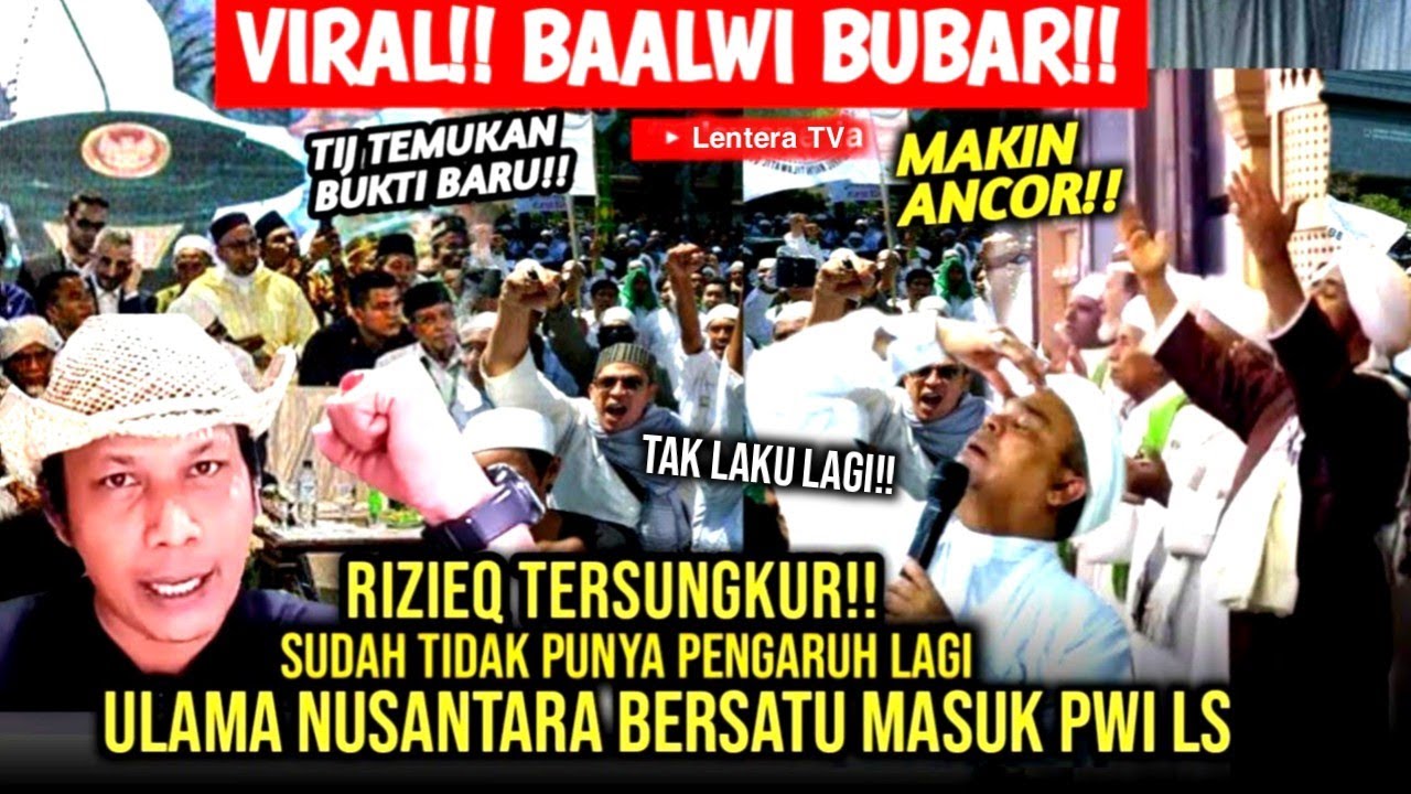 🔴MEWEK!! RIZIEQ TAK KUAT LAGI LIHAT INI, ULAMA BERSATU GABUNG PWI LS, INI TERUNGKAP SEKARANG