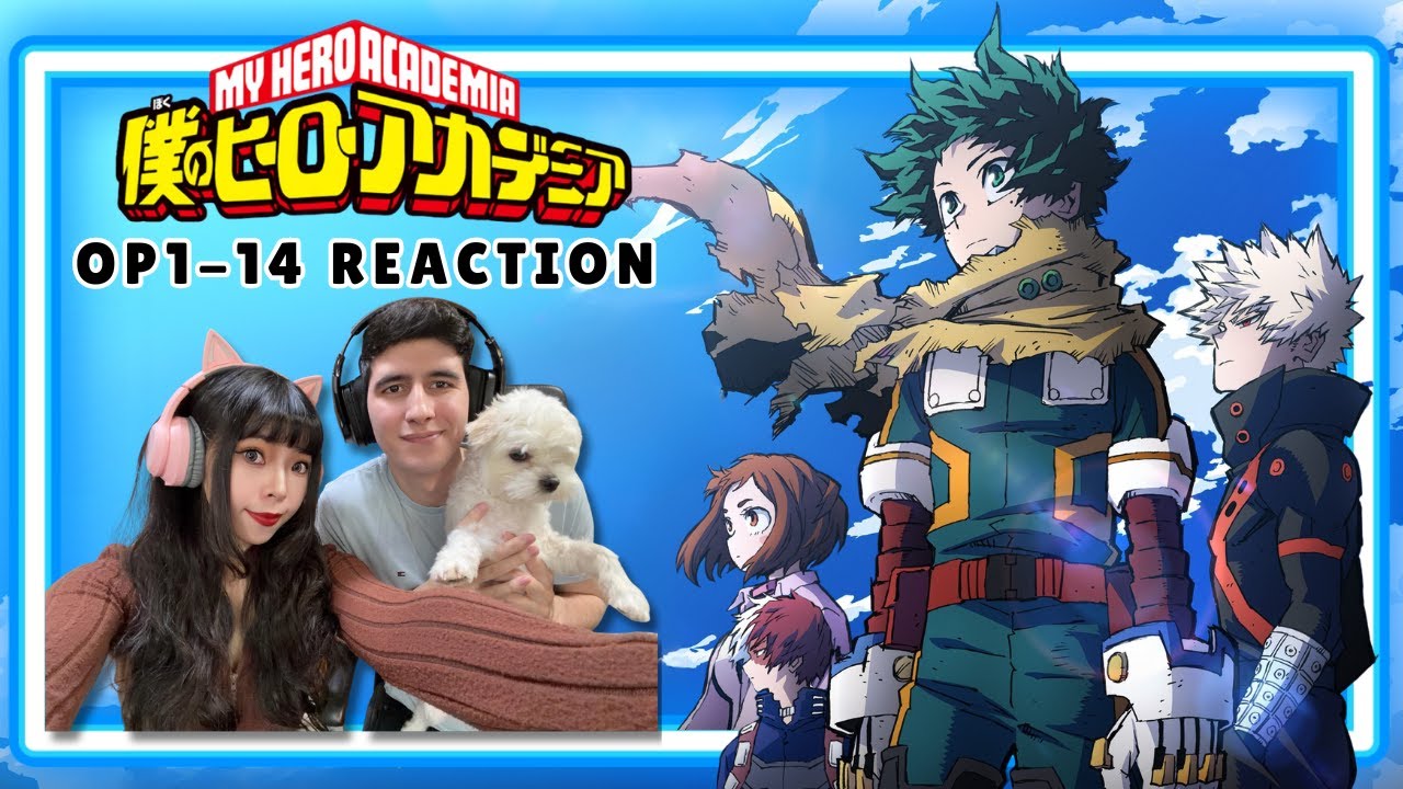 Non Anime Fan Reacts To All My Hero Academia Openings (1-14)