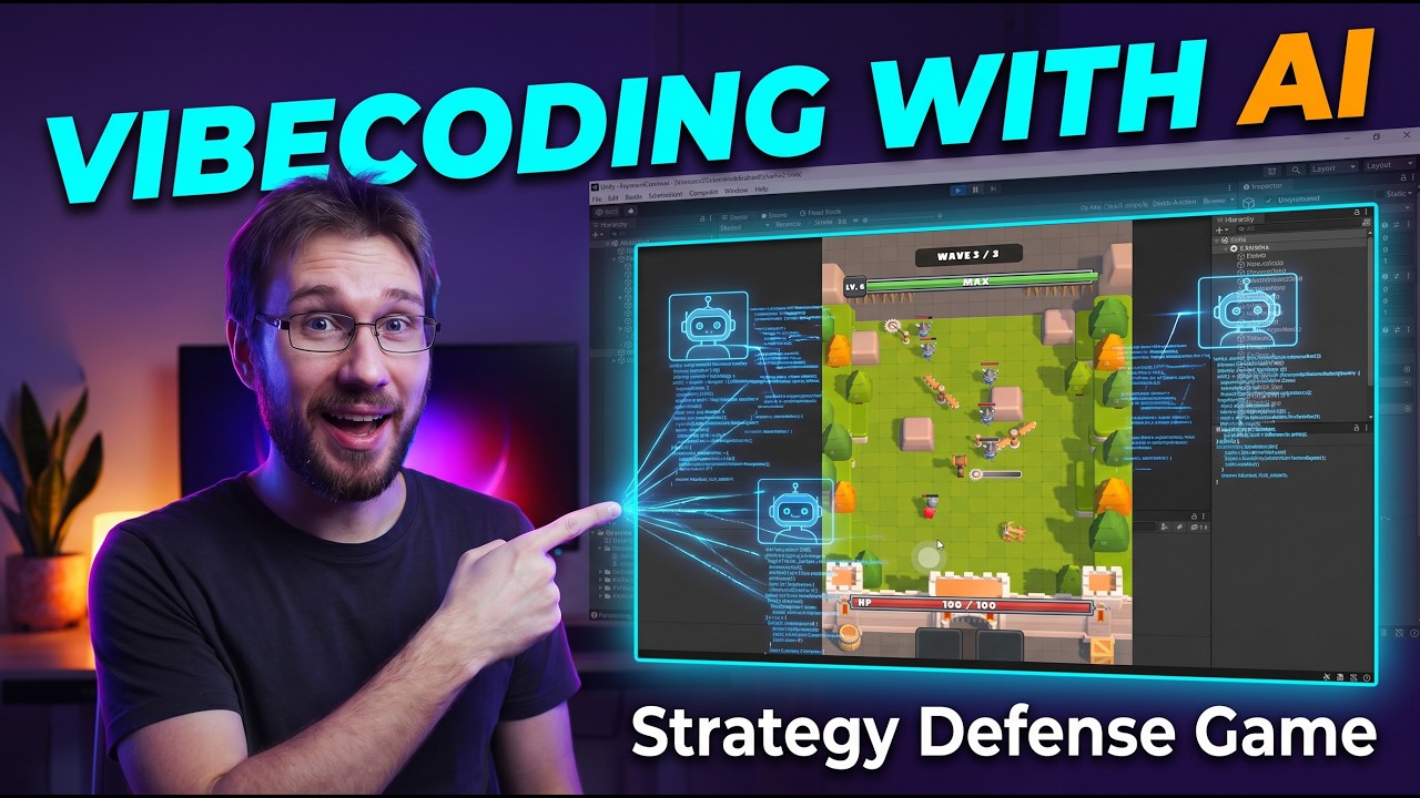 Как создать 3D-игру в Unity с помощью Vibecode и Verdent AI