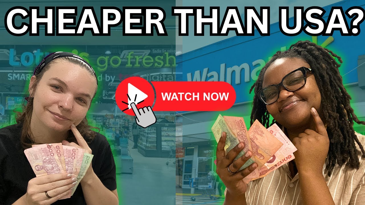 $74 Bangkok Grocery Haul: Is Thailand REALLY Cheaper? 🇹🇭