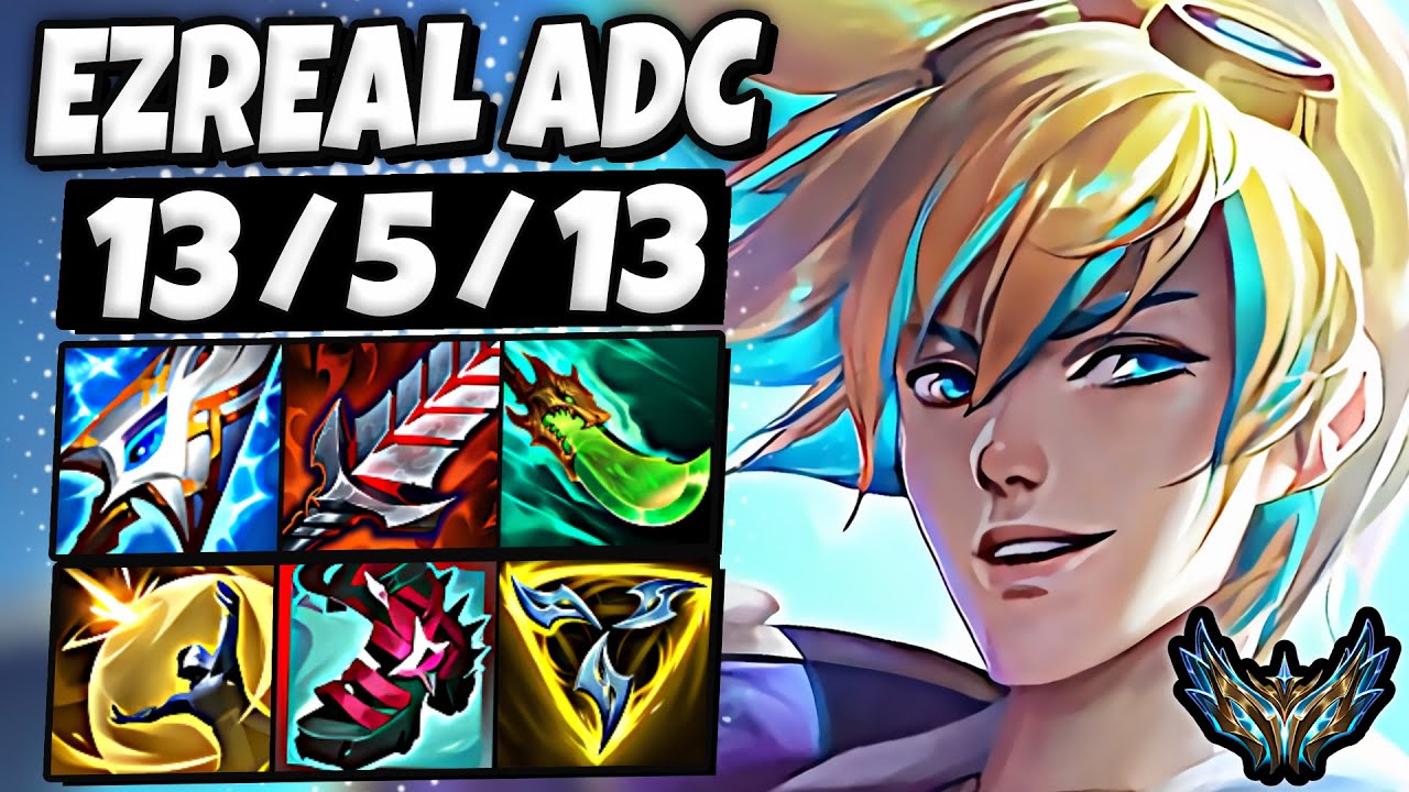 Ezreal vs Yunara [ ADC ] Korea Challenger 1330 LP | Patch 25.22 ✅
