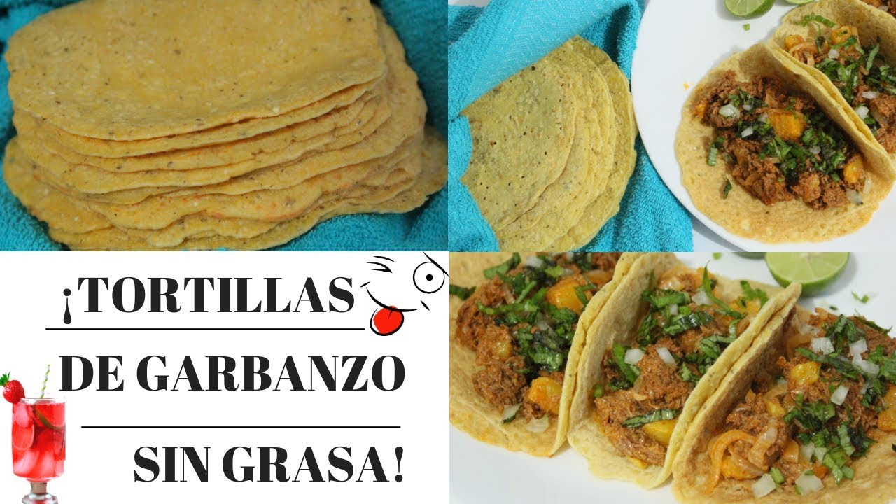 ¡SABROSAS TORTILLAS DE GARBANZO SIN GRASA! -Transición Vegana
