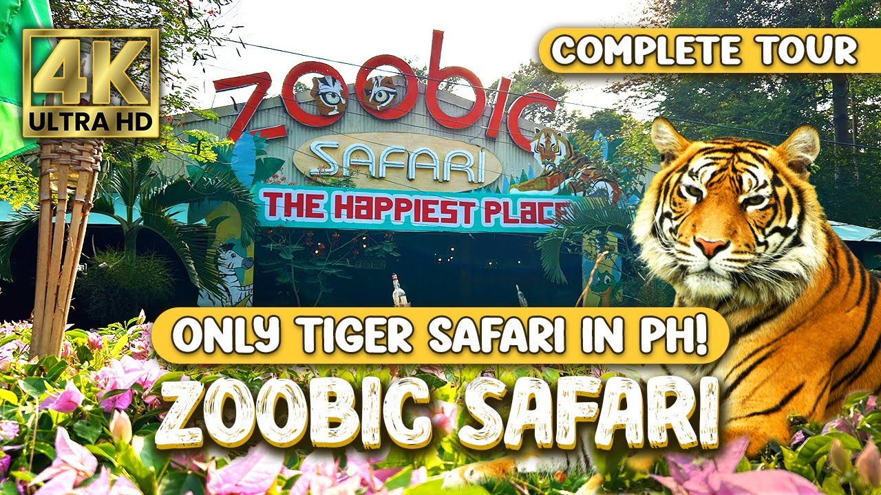 Philippines’ ONLY Tiger Safari?! | Zoobic Safari | Complete Tour 2025