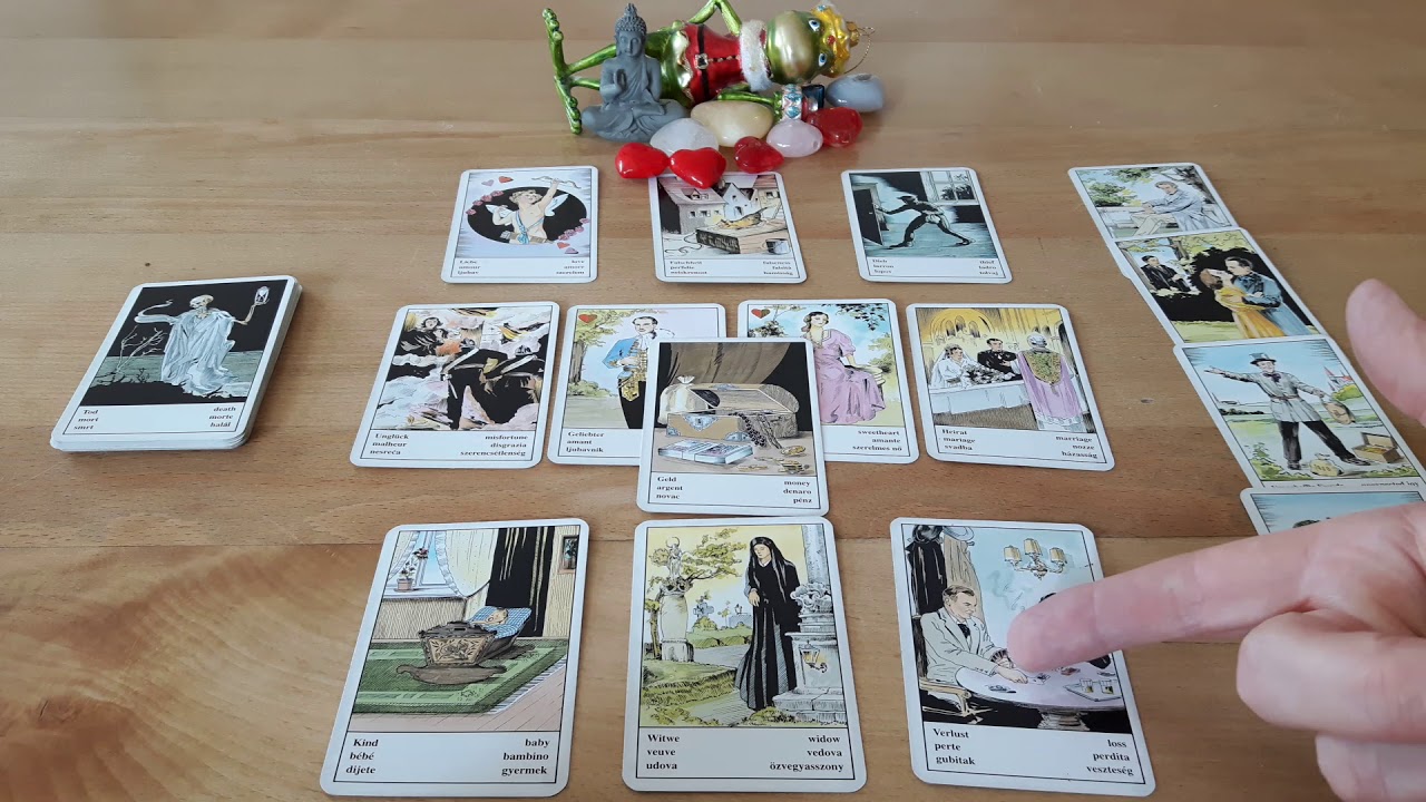 Liebesorakel / Singleorakel - Übungsvideo ONE - Karten legen lernen leicht gemacht!:-) 3 in one!
