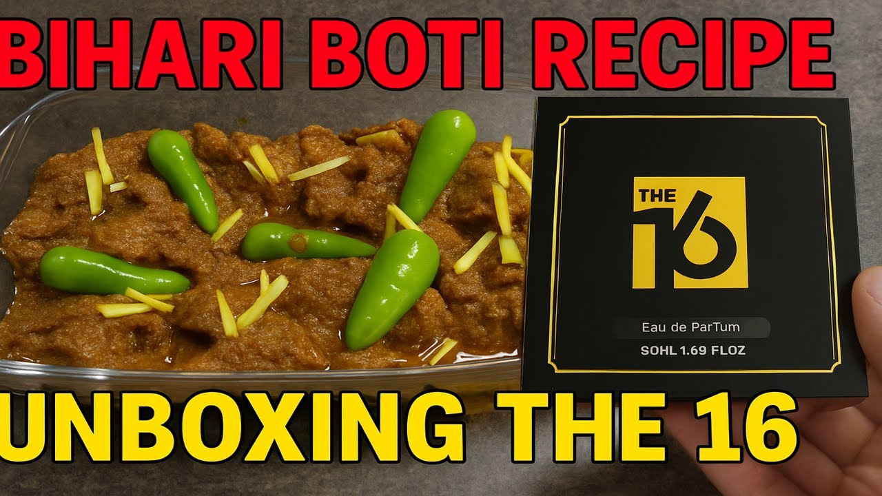 Authentic Bihari Boti – Secret Masala Revealed! 🌶️ | unboxing The 16 | by @your-cook