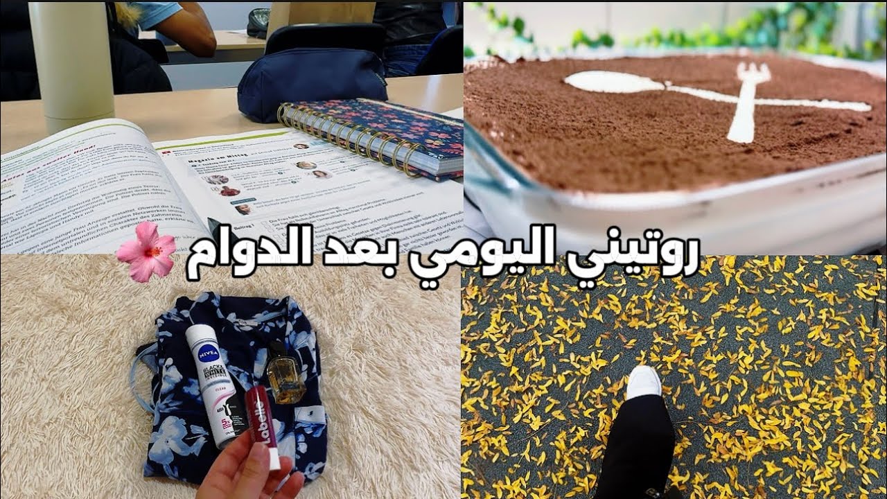 روتيني اليومي بعد دوام المدرسة في المانيا ☕️ وعمل التيراميسو 🥮