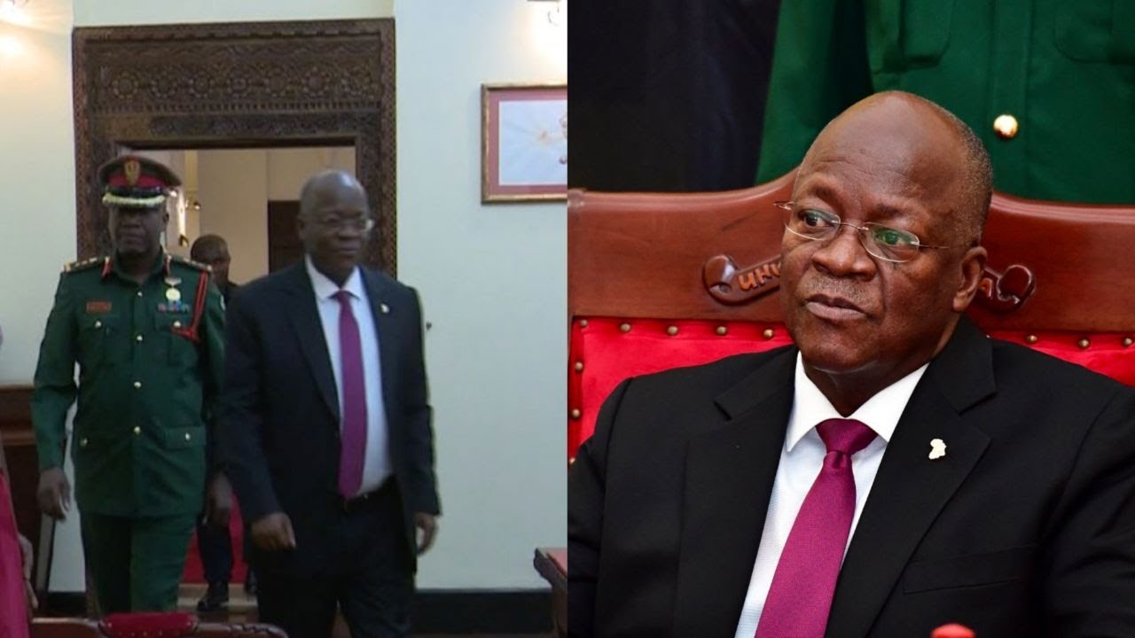 MARA YA MWISHO RAIS MAGUFULI KUONEKANA HADHARANI, HAKUONGEA ALIMUAPISHA BASHIRU